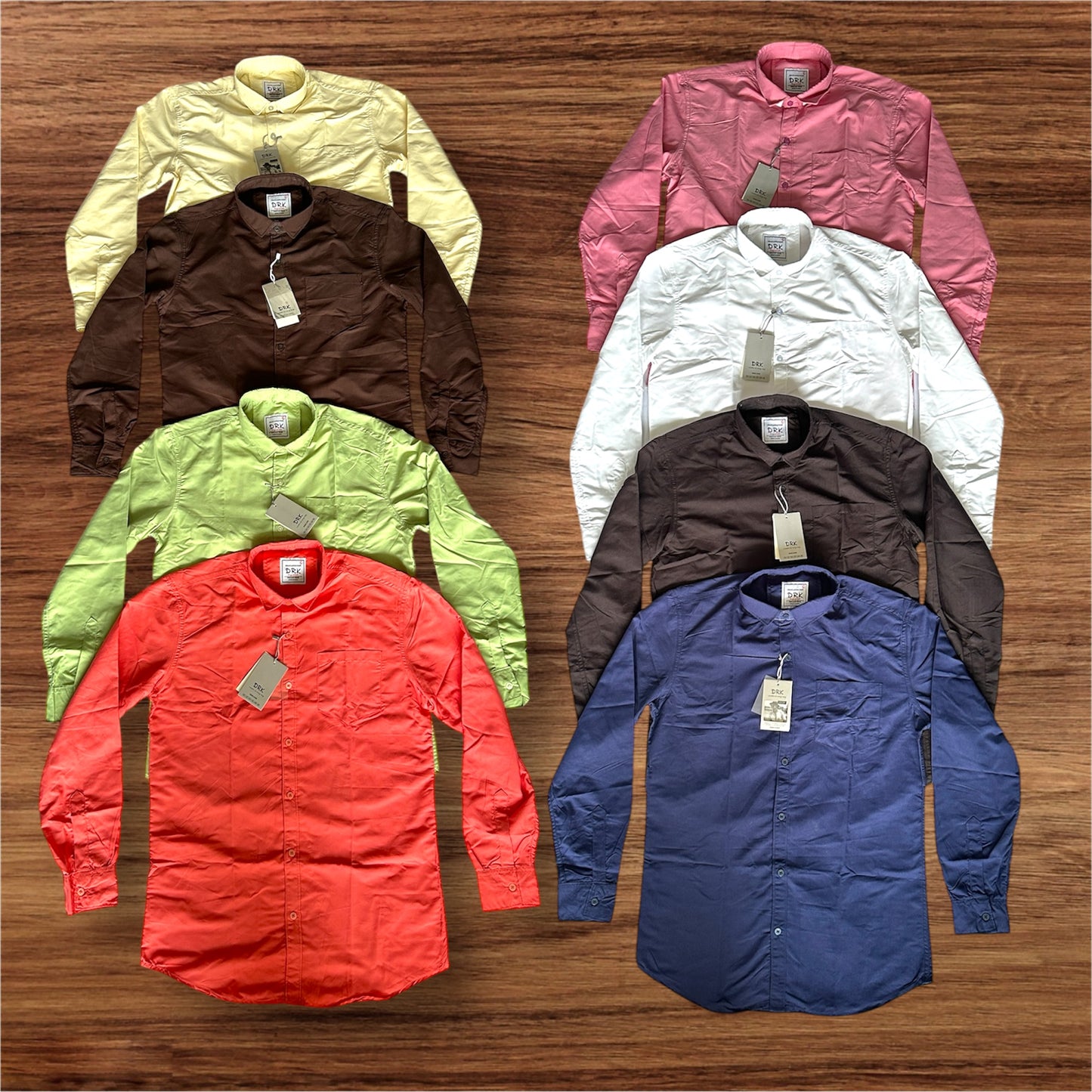 Combo of 4 plain Shirts Rs. 999 Only