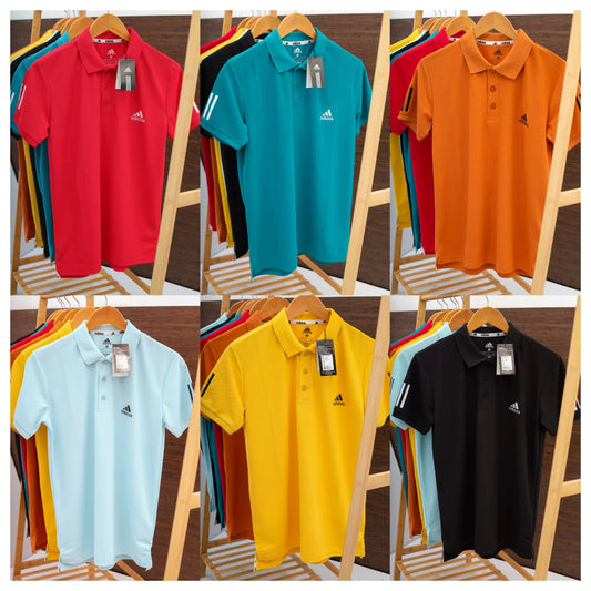 Combo of 5 Lycra Polo T shirt  Rs. 999 Only