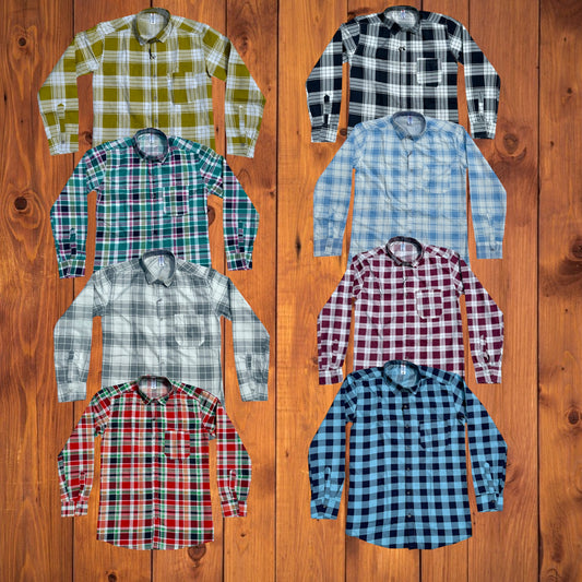 Combo of 4 Checked Shirts Rs. 999 Only