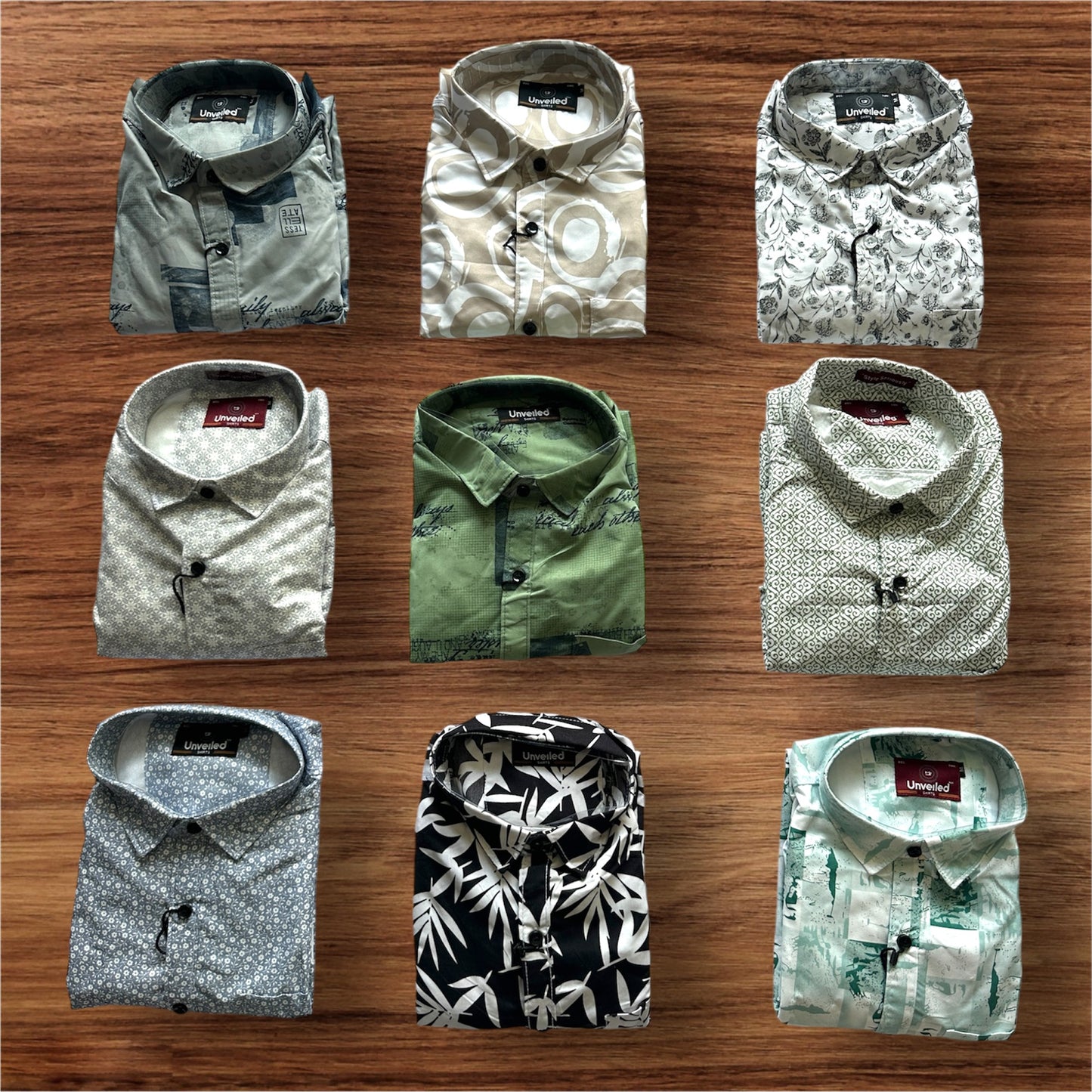 Combo of 4 Printed Shirts Rs. 999 Only