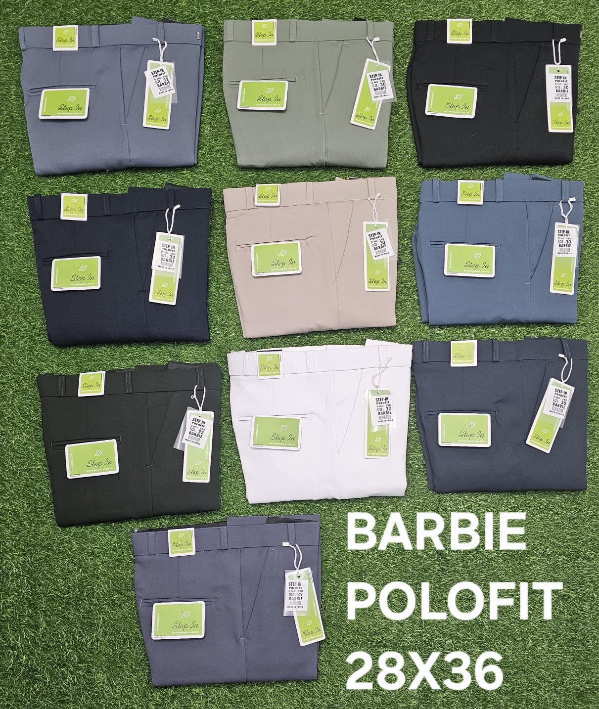 Pack Of 3 Polo Fit-Formal pant